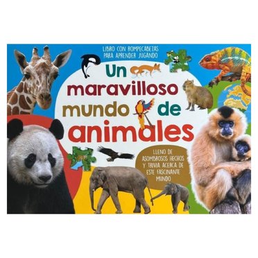 LIBRO UN MARAVILLOSO MUNDO DE ANIMALES 8671 GRADO CINCO          