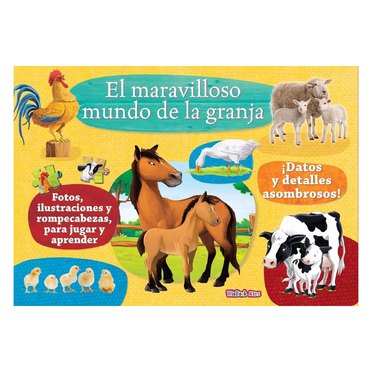 LIBRO EL MARAVILLOSO MUNDO DE LA GRANJA 9087 GRADO CINCO          