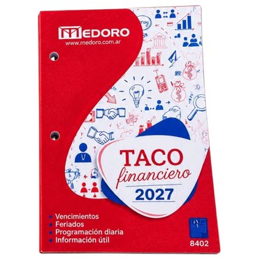 TACO FINANCIERO 2027 MEDORO 8402/7402          