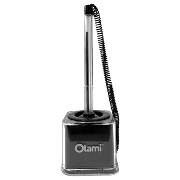 BOLIGRAFO CON BASE OLAMI BM-202 NEGRO          